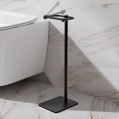 RUACQ Bathroom Toilet Paper Holder Stand, Oil Rubbed Bronze - color: Oil Rubbed Bronze