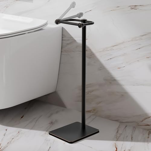 RUACQ Bathroom Toilet Paper Holder Stand, Oil Rubbed Bronze - color: Oil Rubbed Bronze