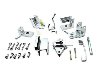 Harris Hardware TP2100 Cast Zamac Outswing Toilet Door Set for 1" Doors - size: 1 in. Outswing