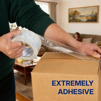 NORTHSKY Packing Tape, 24 Rolls, 2" x 110 Yards, 2 Mil Acrylic Packaging Tape for Shipping, Moving, Storage, and Box Sealing - size: 2 inches x 2 mil
