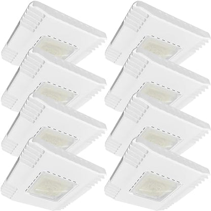 150W LED Gas Station Canopy Light (8-Pack), 21000LM 5700K, Surface Mount - size: 8-Pack