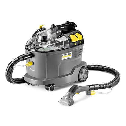 Kärcher Puzzi 8/1 C Commercial Carpet Extractor 12.5 PSI - Spot Cleaner, Stain Remover, Area Rugs, Car and Auto Detailing, Carpet and Upholstery Cleaner - Onboard Accessory Storage - 3.9 Gallon Tank - style: Puzzi 8/1 (Commercial)