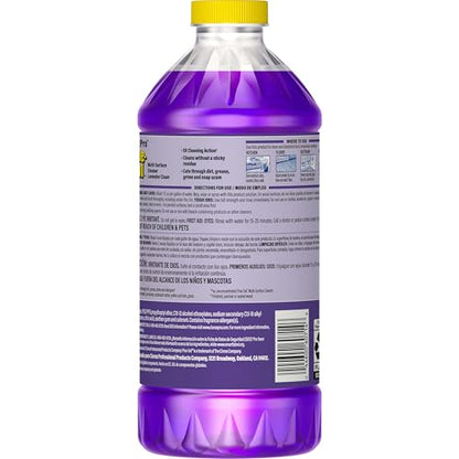 Pine-Sol CloroxPro Multi-Surface Cleaner, Lavender, 40 fl. oz. - size: 40 Fl Oz (Pack of 1)