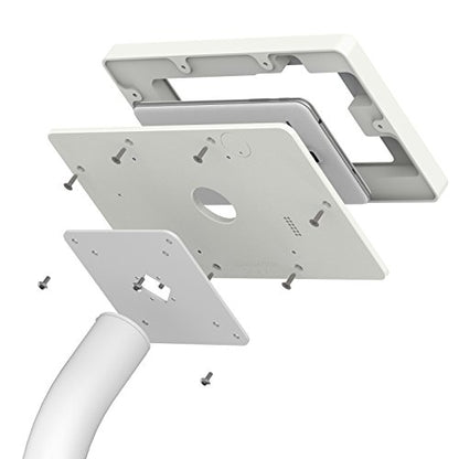 VidaMount White Enclosure and Floor Stand [Bundle] Compatible with Samsung Galaxy Tab A 7.0 - color: White, size: Galaxy Tab A 7.0