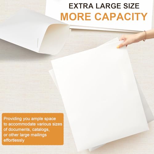 20 Pack 16x20 in Tab Lock Rigid Mailers Extra Large,White - color: White, size: 16 x 20 inches