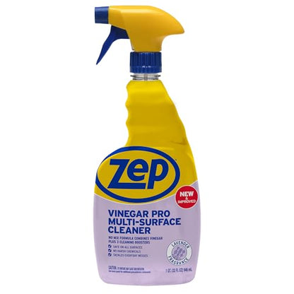 Zep All-Purpose Cleaner with Vinegar Added - 32 Ounces (Case of 4) R48432 - Industrial Grade Cleaner… - size: 32 Fl Oz (Pack of 4)
