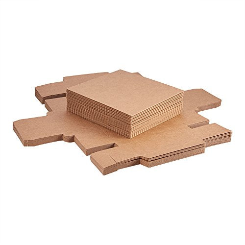 BENECREAT 20 Pack Kraft Paper Drawer Box Festival Gift Wrapping Boxes Soap Jewelry Candy Weeding Party Favors Gift Packaging Boxes - Brown (3.5x2.3x1.65) - color: Brown, size: 3.5 X 2.3 X 1.65 Inch (Pack of 20)