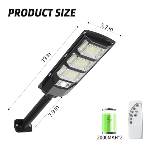FOWSEEK 4 Pack Solar Flood Lights Outdoor, Solar Lights Outdoor Waterproof with Remote Control, Motion Sensor Outdoor Lights for Garden Patio Yard - size: 144LED 4Pack