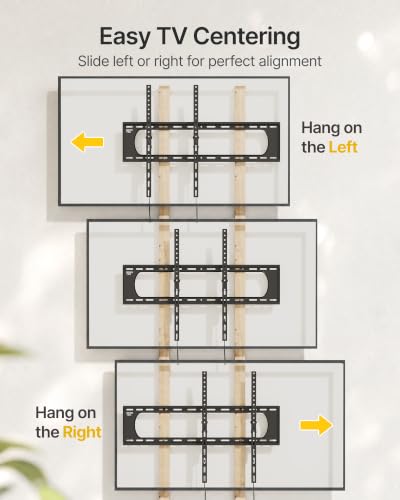 monTEK Heavy Duty Tilting TV Wall Mount for 50-100 Inch TVs up to 220 lb - size: 50-100" Tilt