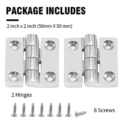 EATAKWARD Heavy Duty Boat Hinges Stainless Steel Marine Grade