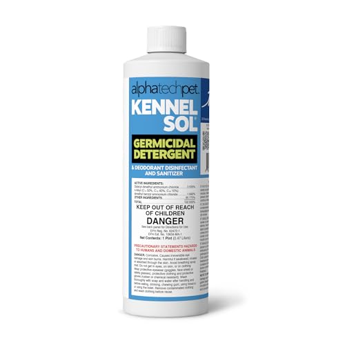 ATP KennelSol Disinfectant & Cleaner for Kennels, 16 fl oz, 1 ct - size: 16 Fl Oz (Pack of 1)