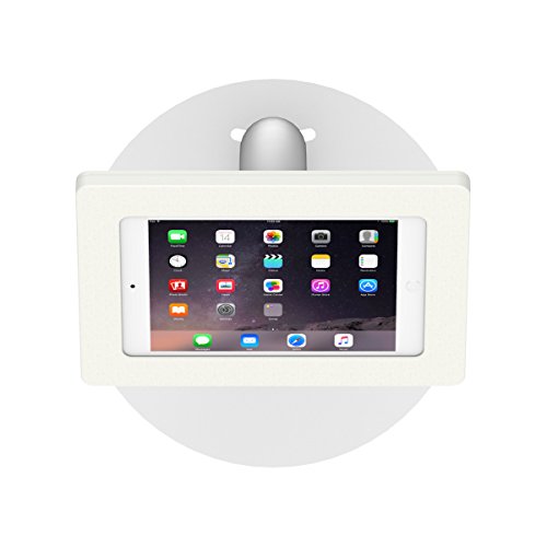 VidaMount White Enclosure and Floor Stand [Bundle] Compatible with iPad mini 4 & 5 - color: White, size: iPad Mini 4 & 5