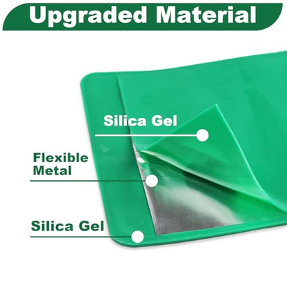 Reused Flexible Foldable Oil Funnel, Multi-Purpose Form a Funnels for Automotive Use, Easy to Clean Small Wide Mouth Funnel for Oil Drain, Available in Green