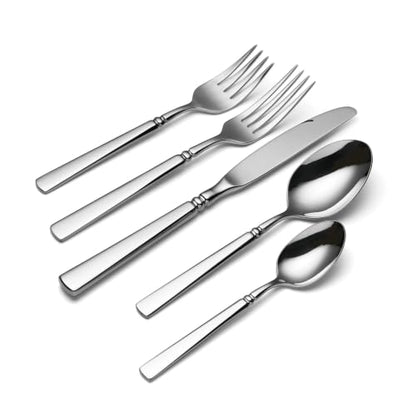 Oneida Flatware Easton 18/10 Silverware Set for 1, 5-Piece Place Setting - style: 5-Piece Flatware Set