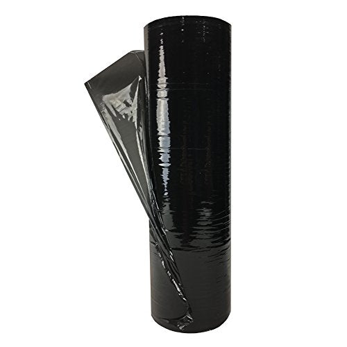 Stretch Film/Wrap, 18" x 1500' x 80G, 1 Roll Cast Black - size: 18" x 1500' x 80G, 1 Rls Cast Black