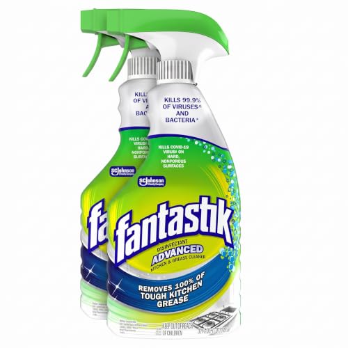 Fantastik Advanced Kitchen and Grease Cleaner 32 fl oz (Pack of 2) - size: 32 Fl Oz (Pack of 2), style: Kitchen and Grease Cleaner