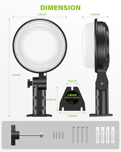 150W LED Barn Light Dusk to Dawn, 21000LM Outdoor Yard Light 5000K Aluminum - size: 2PCS