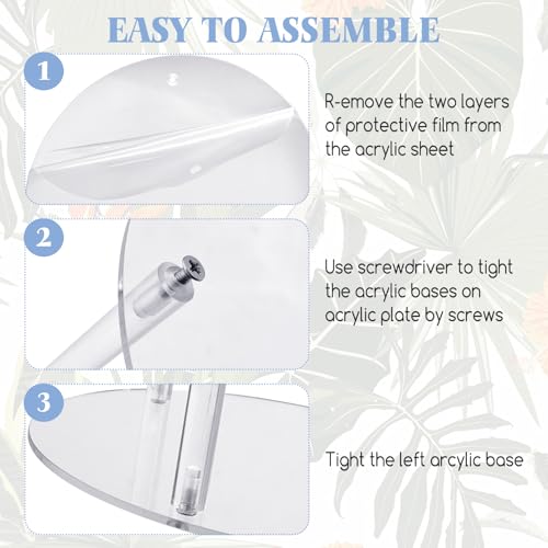 Tfwadmx Drink Dispenser Stand, Acrylic Holder for Beverage Dispenser, Fits Max 7.8 Inch Diameter Glass Drink Dispenser or Water Jugs - size: 1 PC