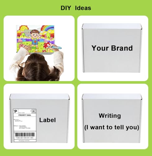 10x7x3 inches Shipping Boxes 25 Pack,TUKYLIL White Corrugated Cardboard Box,Mailer carton for Packaging Small Business,Gifts,Craft,Jewelry,daily supplies - size: 10x7x3 inches, style: 25 Pack~White