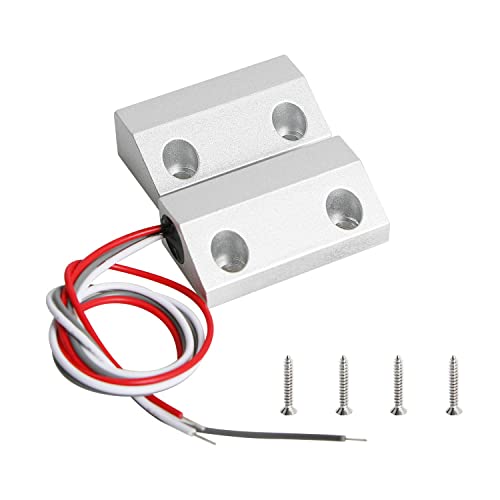 Aoje-Link MC-56 NC + NO Wired Magnetic Switch Door Window Reed Switch Micro Alarm Magnetic Contact Security Silver Gray 1pcs
