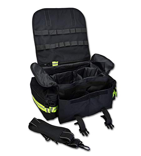 Lightning X Small Medic First Responder EMT Trauma Bag Stocked First Aid Trauma Fill Kit A Stealth Black - color: Stealth Black