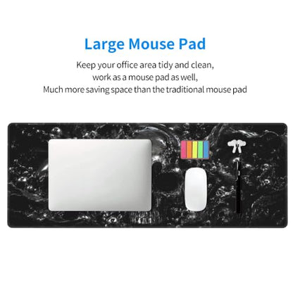 Skull Mouse Pad XL Large Mousepad Non Slip Rubber Base Desk Mat for Laptop Computer Gaming 31.5" X 12" - color: Skull