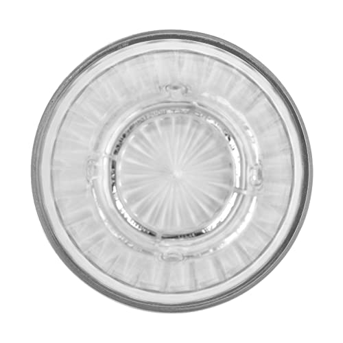 G.E.T. 8812-1-CL Heavy-Duty Shatterproof Plastic Faceted Tumblers, 12 Ounce, Clear (Set of 12) - size: 12 Ounces, style: Set of 12