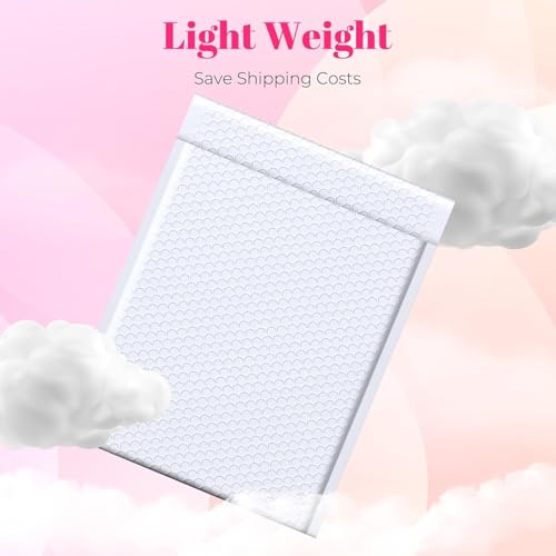 METRONIC Bubble Mailers 10x13" Padded Envelopes White 500Pack Waterproof - color: White, size: 10x13" 500PC