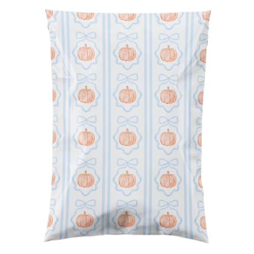 Pretty Package Store Poly Mailers 14.5x19, Blue Pumpkin, 100 Pack - color: Blue Pumpkins, size: 14.5x19