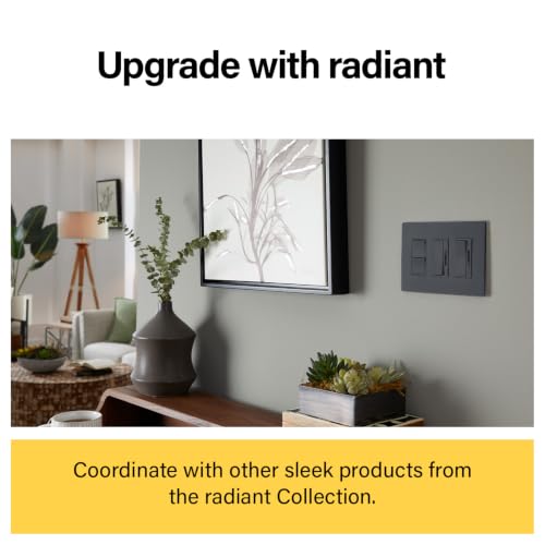 Legrand 450W Deco Rotary LED Dimmer Light Switch 3-Way White 1 Pack - size: 1 Count (Pack of 1)