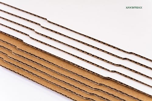 Vinyl Record LP Mailer, 12.8x12.8x1 inch Shipping Boxes, 50 Pack - size: 50 Pack