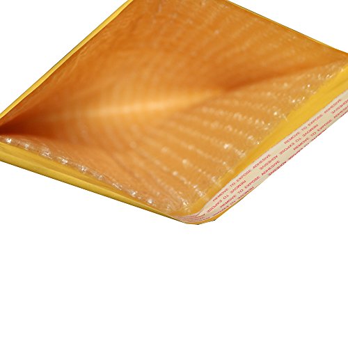 Secure Seal #CD 7.25x8 Kraft Bubble Mailers Padded Shipping Envelopes (Pack of 25) - size: #CD 7.25” x 8”