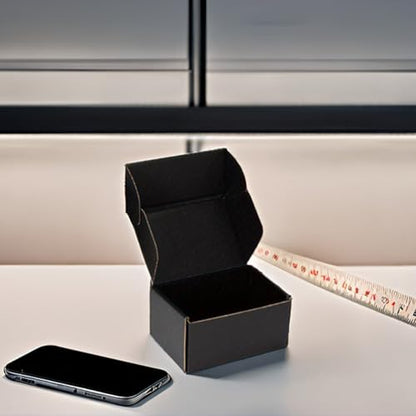 6x4x3 Black Shipping Boxes for Small Business, Packing, 25 Pack - color: Black, size: 6x4x3-Inch