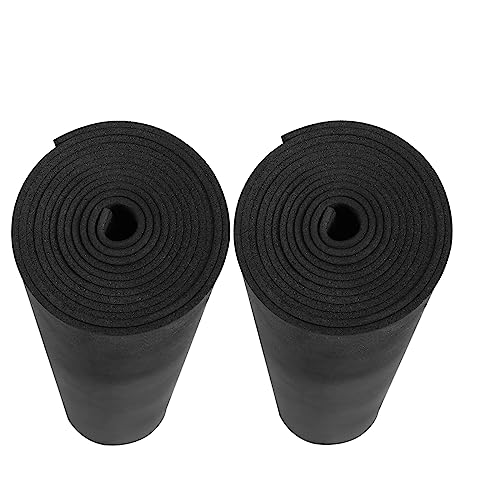 AMZQNART 2mm EVA Foam Sheets Roll for Craft Black Cosplay Foam 39x59in 2pcs - color: 2PCS: 35×59in-Black, size: 2mm-Thick