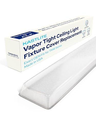 KASTLITE Vapor Tight Fixture Lens Cover Replacement, TMW4D15, 4-Pack - size: ALP-TMW4D15