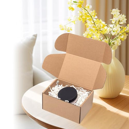 Wowxyz Shipping Boxes 6x4x3" 60 Pack Brown Corrugated Cardboard Box Mailer - size: 6x4x3"