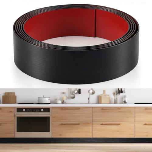 1 Pack 4 x 240 Inch Stainless Steel Kick Plate, Black - color: Black, size: 4 x 240 Inch