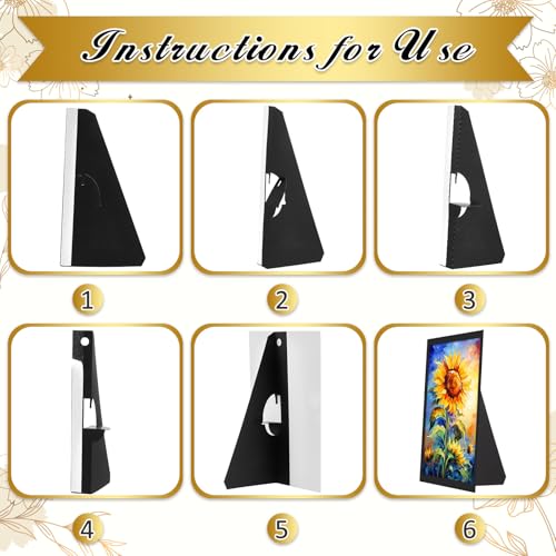 Marspark 12 Pack Poster Stand,12 Inch,Black - color: Black, size: 12 Inch