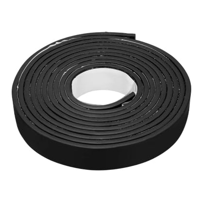 Smoke Fire Seal Strip 9.8Ft 20mm/0.79" Wx 5mm/0.2" T Black - color: Black, size: 9.8FT x 20mm / 0.79" W x 5mm / 0.2" T