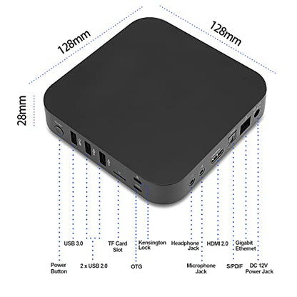 MINIX X35-i Plus 4K Ultra HD Industrial Android Player, WiFi 6/2GB DDR4/32GB eMMC 5.1 /GLAN/Pre-Rooted Firmware/Wake On LAN/Auto Power. Ideal for Digital Signage and Industrial Application. - size: 2GB+32GB/X35-I Plus