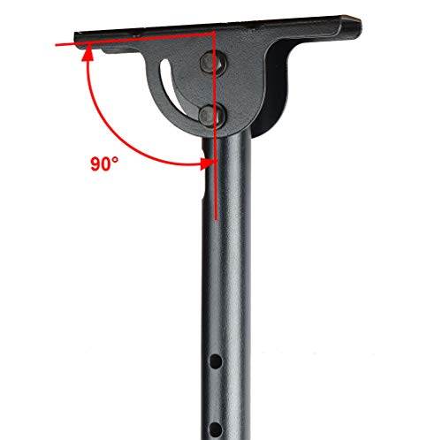 VideoSecu ML405B2 LCD LED UHD Monitor TV Ceiling Mount for Most 19 22 23 24 26 27 28 29 32 39 42 Flat Panel Display with VESA100x100, 75x75, Fit Flat and vaulted Ceiling M0B