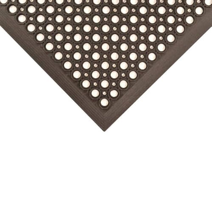 NoTrax Drain Lite™ 3' x 20' Ultra Lightweight Restaurant Rubber Floor Mat - size: 3' x 20'