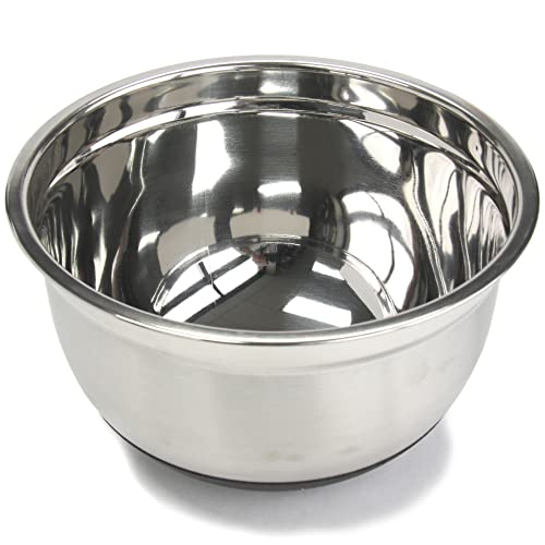 Chef Craft Select Mixing Bowl, 5 quart, Stainless Steel - size: 5 quart