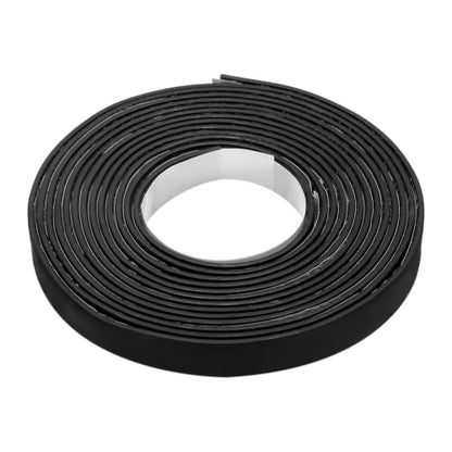 Smoke Fire Seal Strip 9.8Ft 12mm/0.47" Wx 2mm/0.08" T Black - color: Black, size: 9.8FT x 12mm / 0.47" W x 2mm / 0.08" T