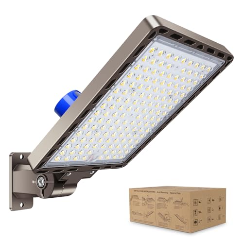350W LED Parking Lot Light, 52500LM 5000K Dusk to Dawn Wall Mount - size: 350W/1Pack