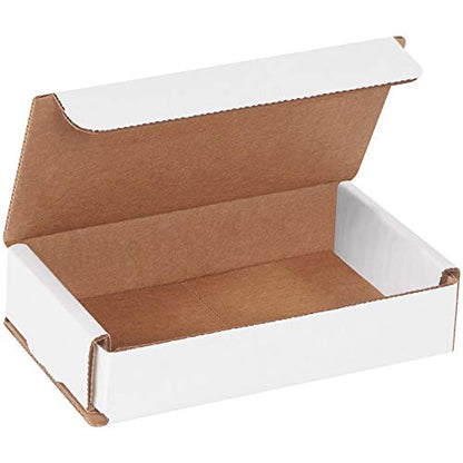 Box USA BM531 5"L x 3"W x 1"H, White (Pack of 50) - size: (017) 5" x 3" x 1", 50-Pack