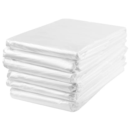Heavy-Duty Trash Bags, 53-59 Gallon, 51 x 59 Inch, 50 Count Flat-opening garbage bags, Industrial Strength for Construction, Kitchen, Restaurant.Thickened garbage bags,130cm x 150cm