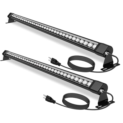 2Pack 72W Wall Washer Light 4FT 5000K 120V IP67 Waterproof Plug-in - color: 5000K-Daylight White, size: 47.2"