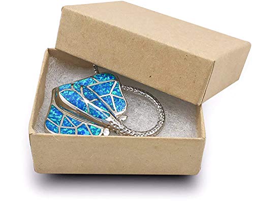 TheDisplayGuys 25 Cardboard Jewelry Gift Boxes with Inserts - Kraft Brown - size: 25 Pack