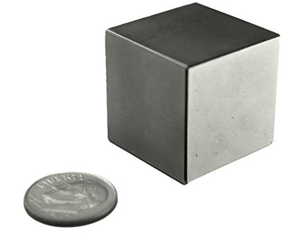 Neodymium Magnet Cube 1" (25 mm) – High-Strength Rare Earth Block for Engineering, Fabrication, Testing & Industrial Holding Tasks